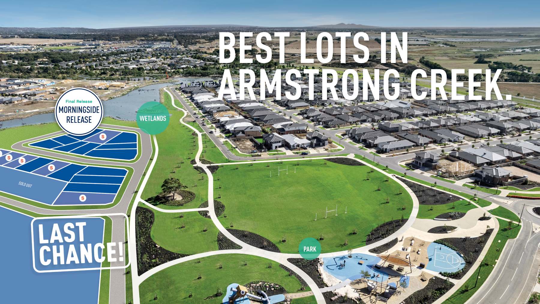 [Land for Sale] Anchoridge Estate, Armstrong Creek OpenLot